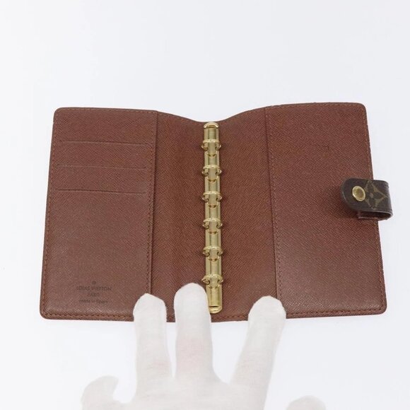 LOUIS VUITTON Monogram Panda Agenda PM Day Planner Cover LV Auth - Picture 9 of 16